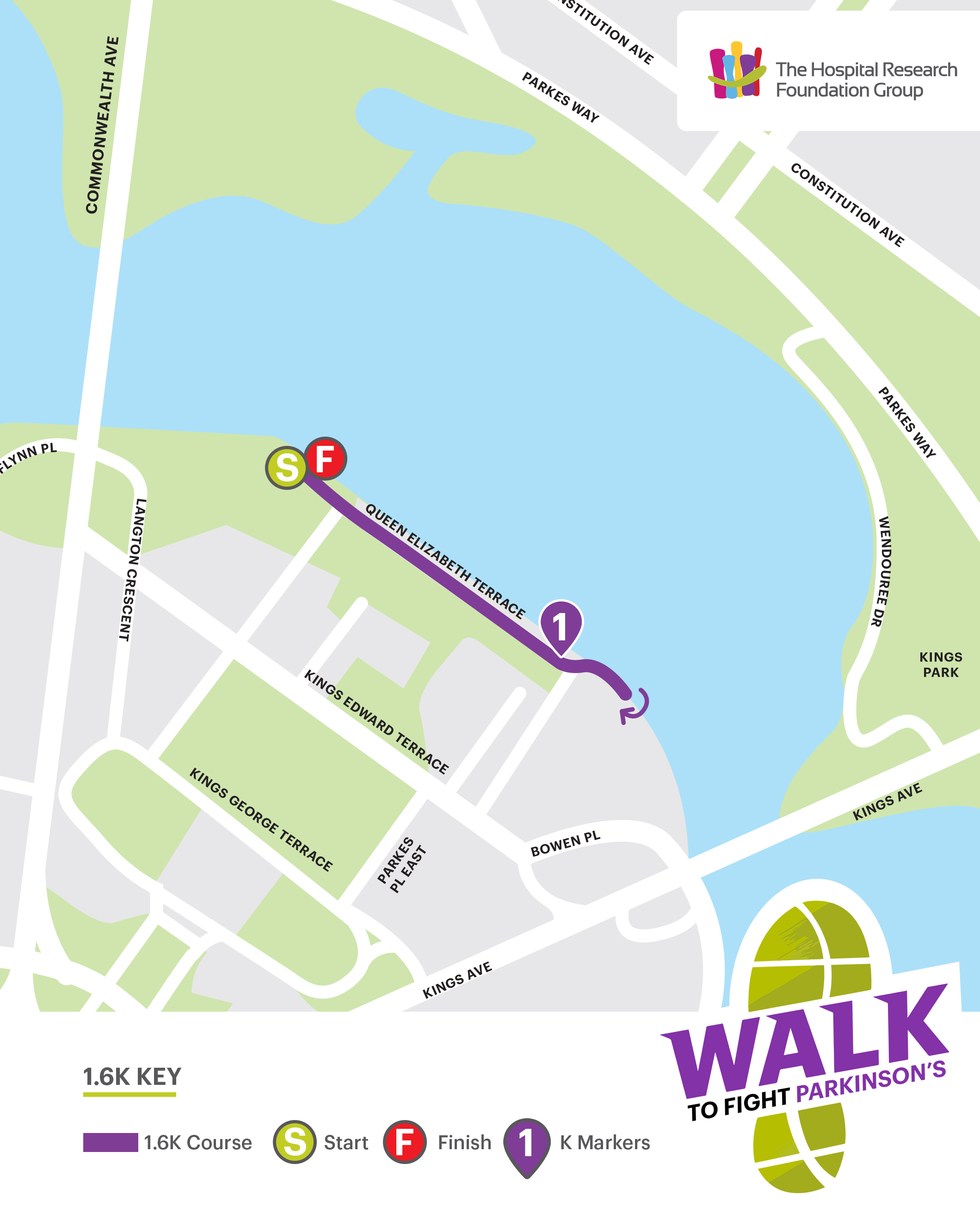1.6km Course Map