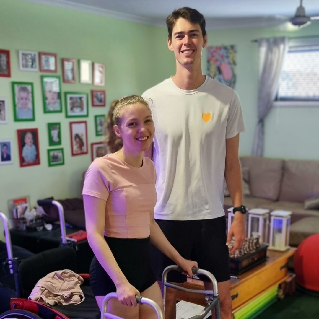 Mackie after surgery