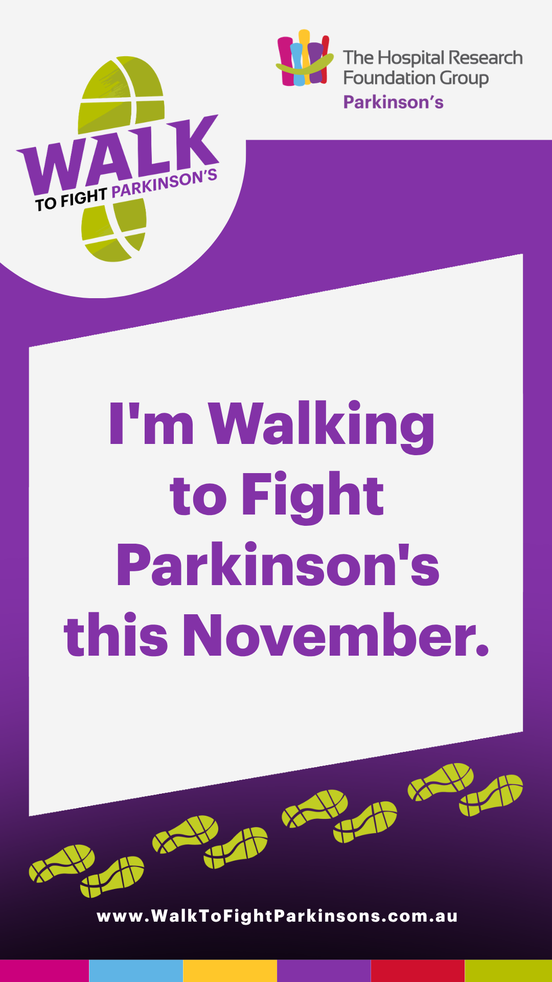 Social Story 3 - I'm Walking To Fight Parkinson's
