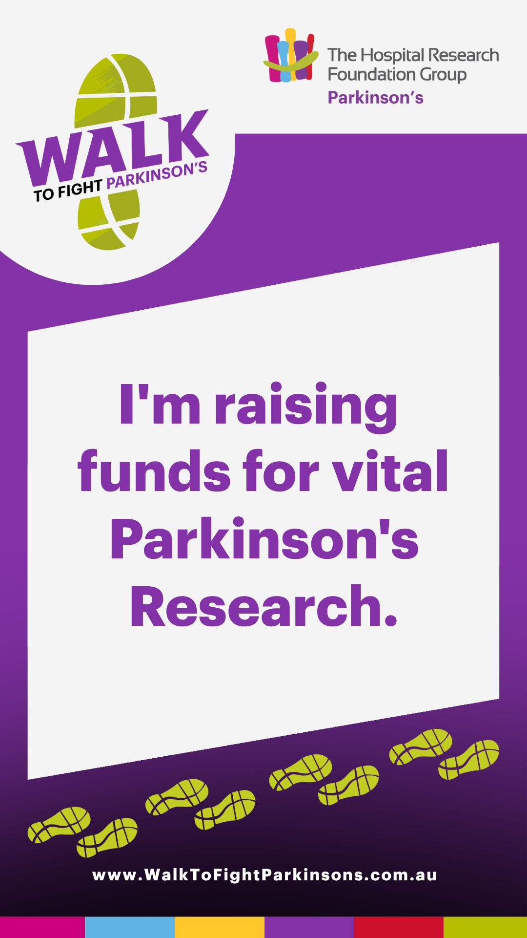 Social Story 1 - I'm Raising Funds Purple