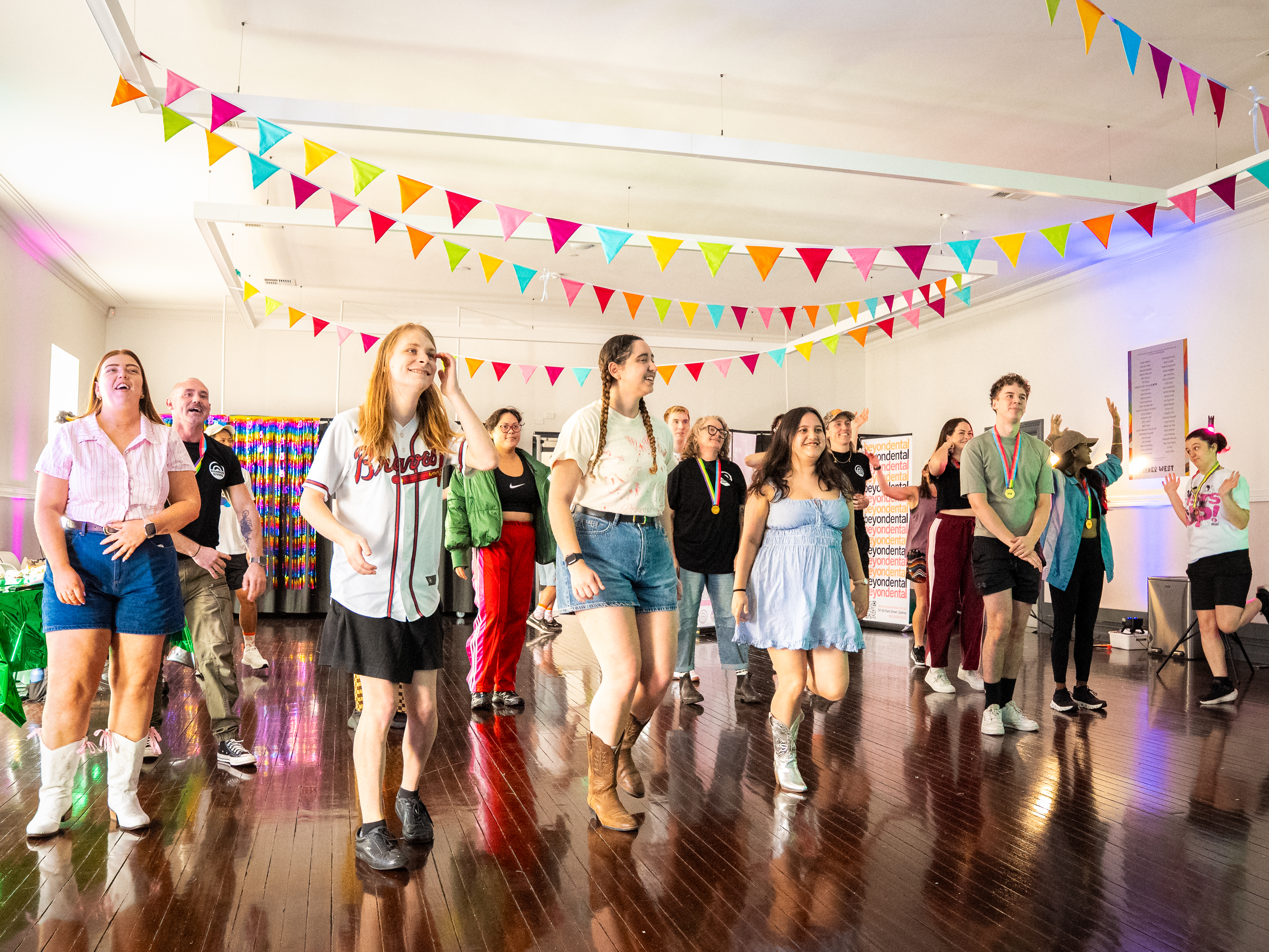 Sweaty Bettys at a Sweat with Pride event